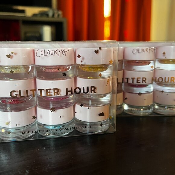 Glitter Hour ColourPop 9-Piece Set of Mini Glitter Gel for Face and Body - Picture 3 of 3